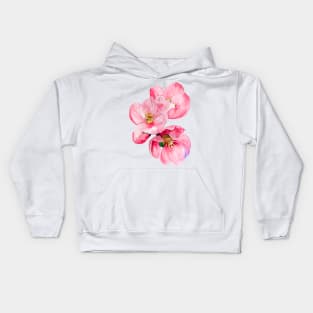 Flowering Quince Kids Hoodie